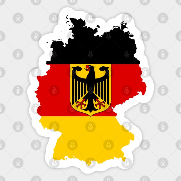 Germany Map Sticker by Historia